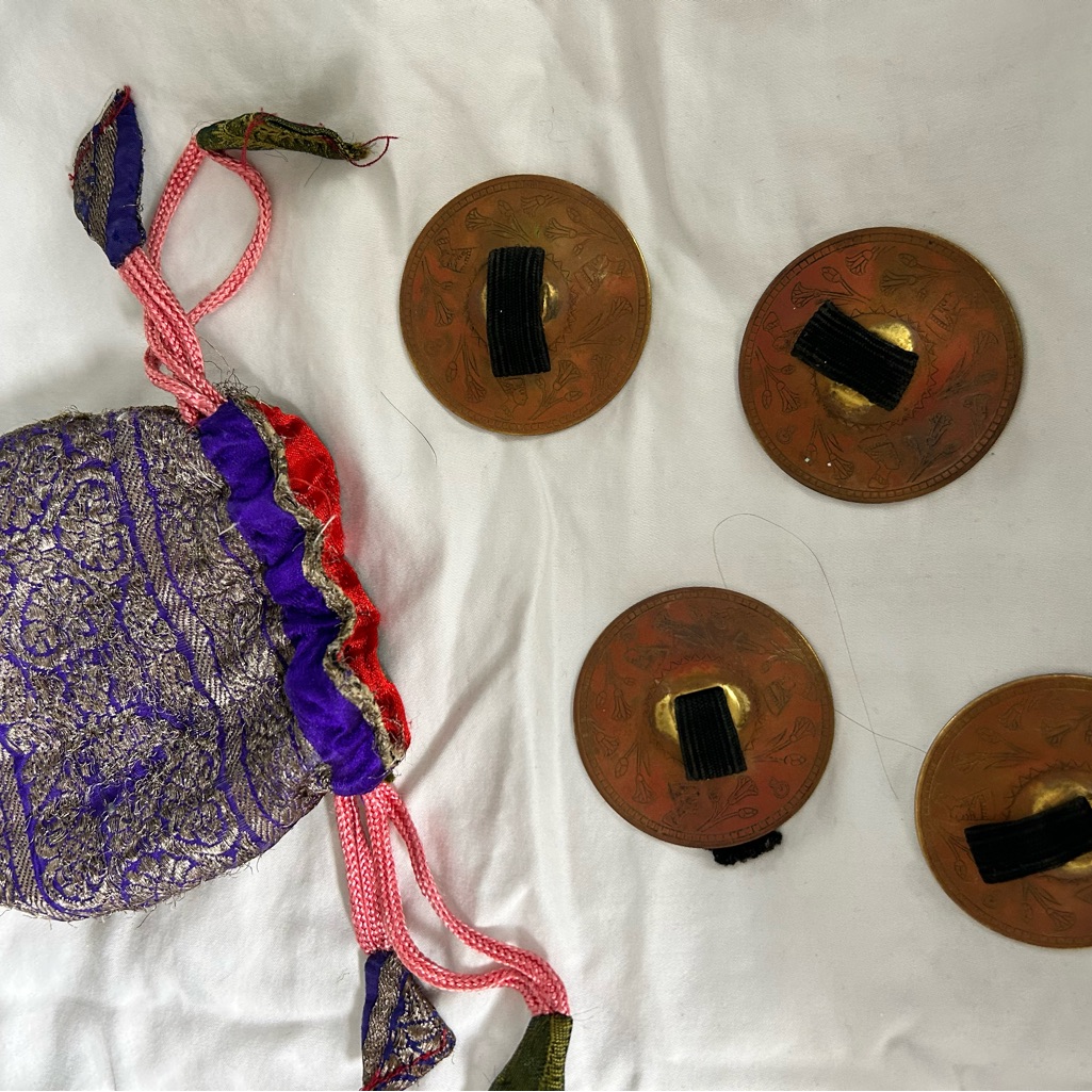 Brass Finger Cymbals For Belly Dancing